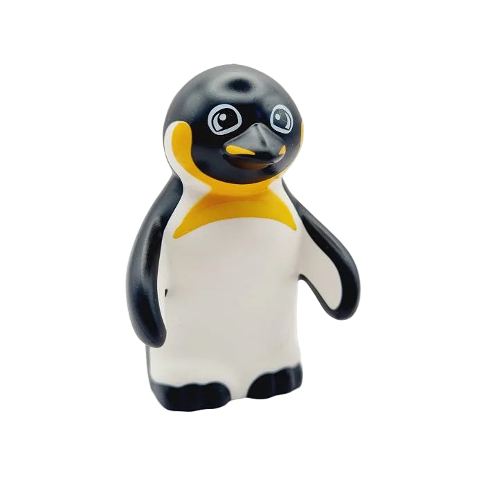 lego duplo tiere tier pinguin einzeln einzelteile bausteinjäger 109576pb01 mama groß kaiserpinguin königspinguin mit gelb schwarz