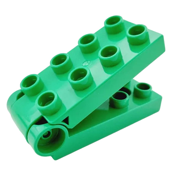 Lego Duplo Scharnier knallgrün