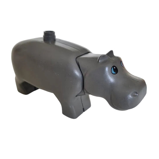 lego duplo hippo flusspferd nilpferd einzeln einzelteile bausteinjäger 2257c01pb01 groß alt mama
