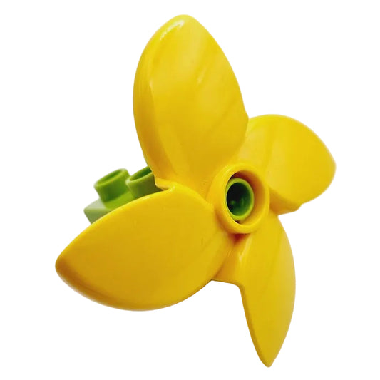 lego duplo einzeln boot schiff einzelteile einzeln bausteinjäger 2281 35130 schiffsschraube turbine hellgrün gelb windrad