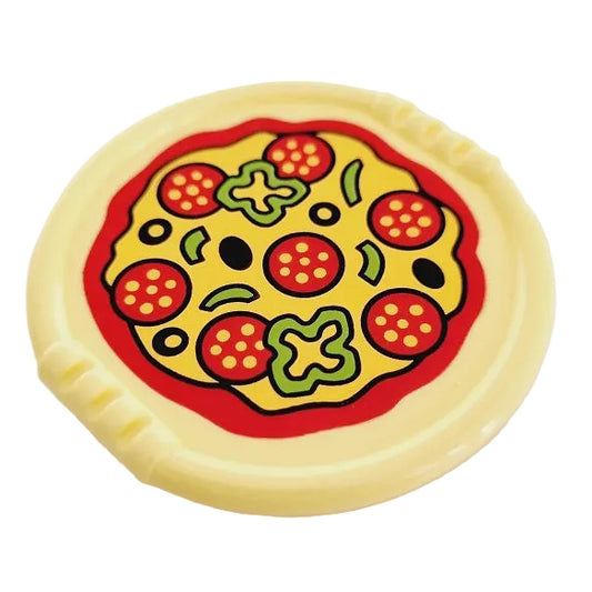 lego duplo lebensmittel essen restaurant pizza einzeln selten bausteinjäger 27372pb03 salami paprika oliven