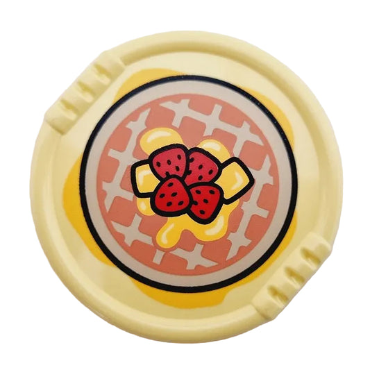 lego duplo essen lebensmittel backwaren bausteinjäger einzeln 27372pb05 waffeln erdbeeren marshmallows sauce