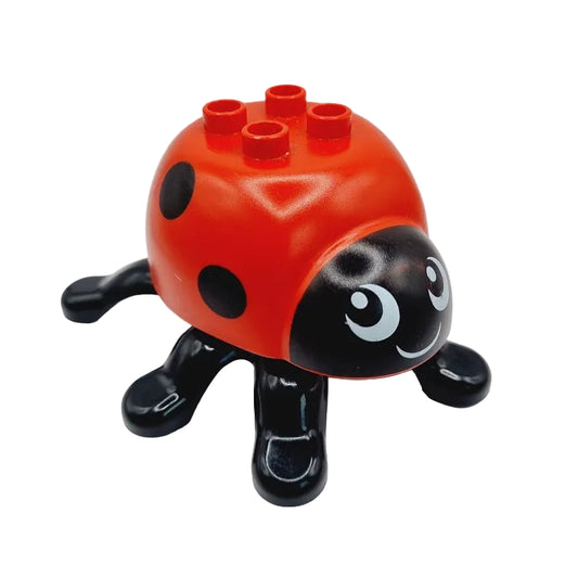 lego duplo tiere tier xxl groß waldfreunde 31226pb02c01 marienkäfer käfer rot beine gepunktet 2-teilig