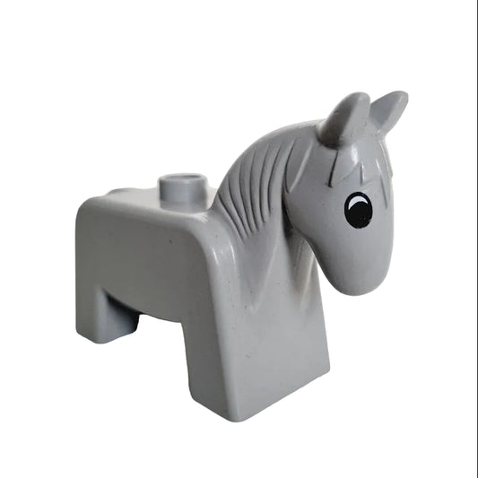 lego duplo einzeln esel einzelteile bausteinjäger braun grau 4009pb02 augen farm bauernhof