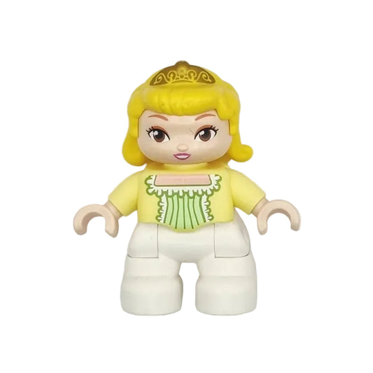 lego duplo figur disney sofiathe first die erste 47205pb034 prinzessin amber weiß hellgelb blond krone krönchen