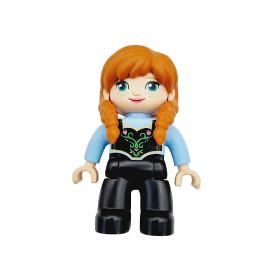 lego duplo frozen eiskönigin figuren disney 47394pb276 anna schwarz hellblau zöpfe rot