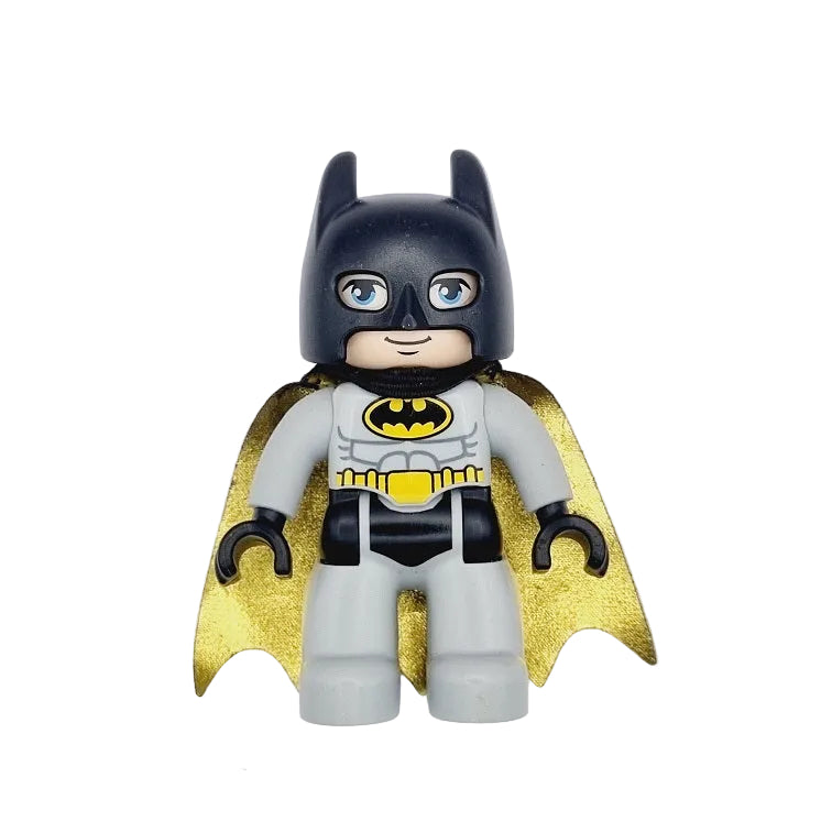 lego duplo figur einzeln dc superhelden superheld 47394pb287 68174pb01 batman umhang cape schwarz gold fledermaus emblem gelb maske