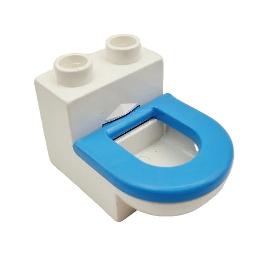 lego duplo toilette klo wc klobrille 4911c02 hellblau bad badezimmer