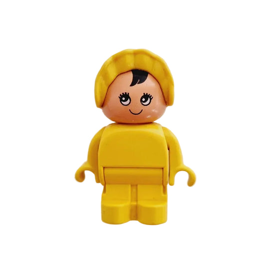 lego duplo figur kind baby 4943pb002 gelb alt haube häubchen