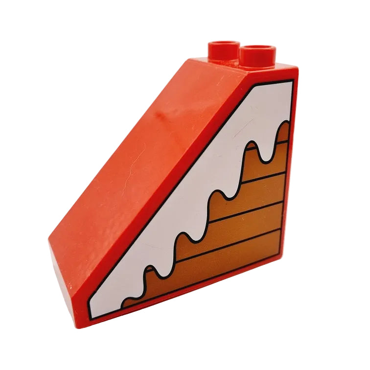 lego duplo bedruckt motivstein winter weihnachten49570pb01r dach schnee hütte holzhütte