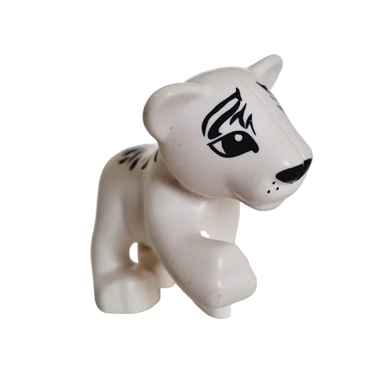 lego duplo schneetiger selten einzeln einzelteile bausteinjäger jungtier baby 54300cx4 weiß selten