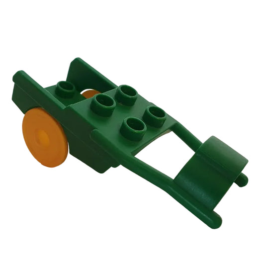 lego duplo kutsche ponykutsche einzeln einzelteile bausteinjäger 6373c01 grün gelb