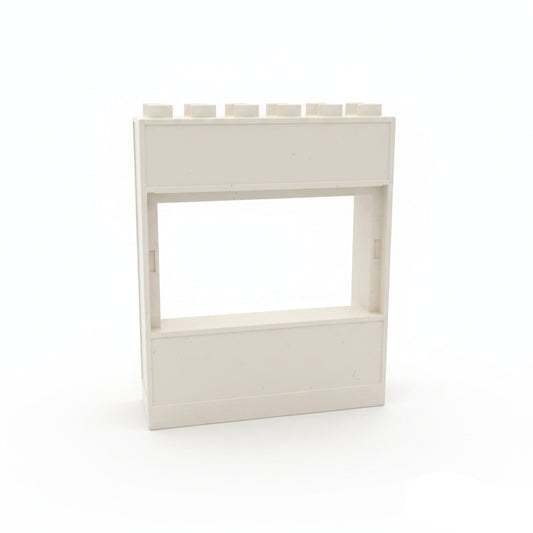 lego duplo wand haus 6460 fenster 6x2 weiß