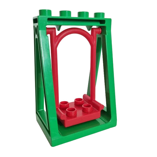 lego duplo spielplatz schaukel einzeln einzelteile bausteinjäger 6496 6514 grün knallgrün rot