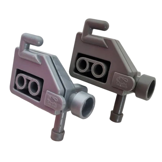 lego duplo inventar einzeln einzelteile bausteinjäger 6504 kamera grau silber aufklappbar filmkamera