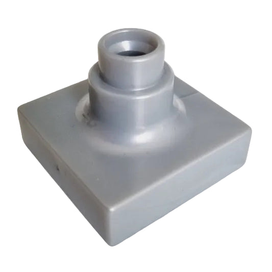 Lego Duplo kleiner Ständer silber