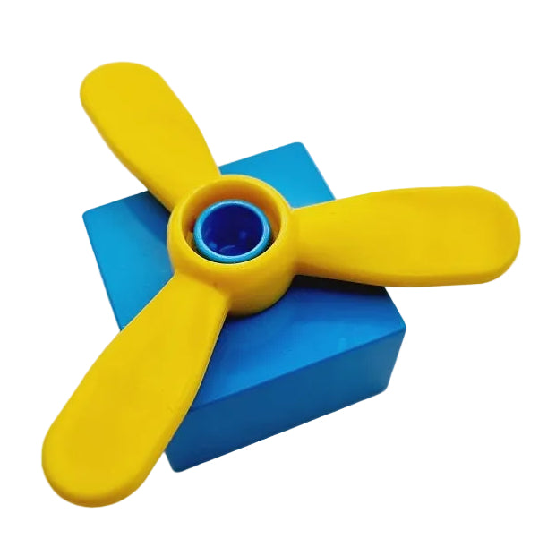 lego duplo einzelteile flugzeug hubschrauber bauen einzeln bausteinjäger 92011 15211 propeller rotor mittelblau gelb