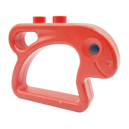 lego duplo kugelbahn einzeln bausteinjäger bab008 greifring beißring hase rot rassel