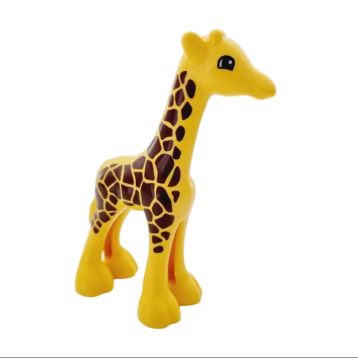 lego duplo giraffe tier zoo zirkus safari einzeln einzelteile bausteinjäger bb0443c01b02 klein baby jungtier mini neu