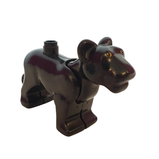 lego duplo iere einzelteile einzeln bausteinjäger panther puma schwarz bigcat01c01pb03 groß alt