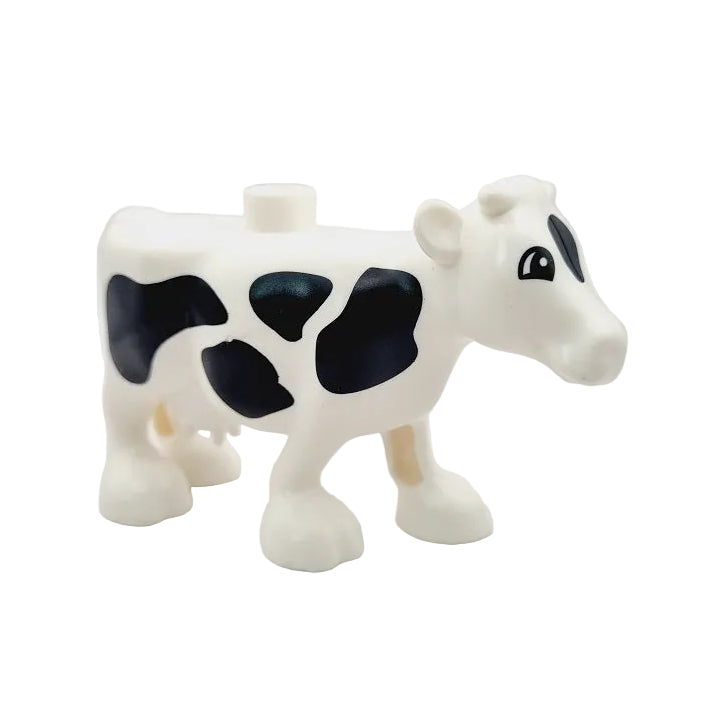 lego duplo einzelteile einzeln bausteinjäger kühe kuh dupcow1c01pb03 groß weiß gefleckt flecken neu