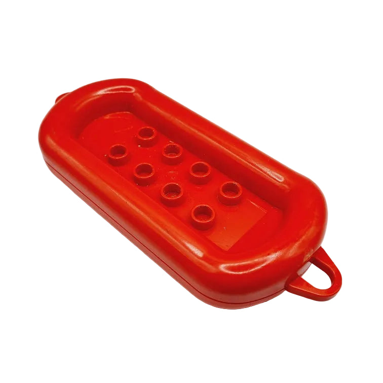 lego duplo boot boote einzeln einzelteile bausteinjäger dupraft gummiboot schlauchboot rot selten