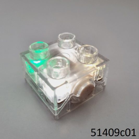 lego duplo 2x2 baustein licht elsa eiskönigin transparent farbwechsel 51409c01 knopf 4er einzeln einzelteile
