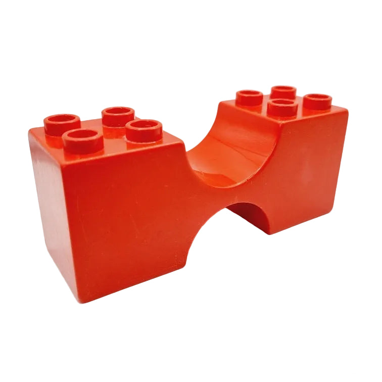 lego duplo baustein sonderbaustein x1108 kugelbahn 6x2 rot einzelne inzelteile bausteinjäger