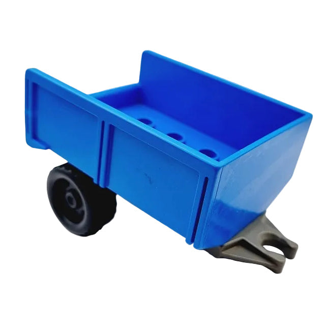 lego duplo anhänger einzeln bausteinjäger kippanhängergrau dunkelgrau blau