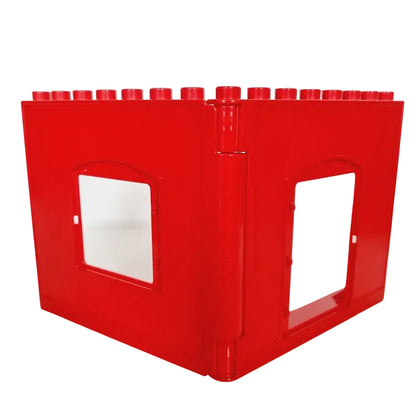 lego duplo wand haus ecke fenster tür rot 11335 51261 