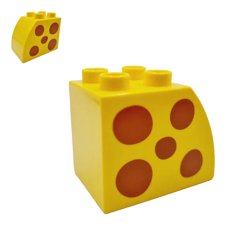lego duplo bausteinjäger bedruckt 11344pb002 giraffe körper gelb braun flecken punkte einzeln einzelteile