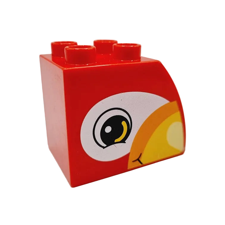 lego duplo bausteinjäger bedruckt 11344pb005 kopf papagei schnabel auge einzeln einzelteile
