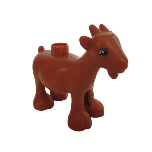 lego duplo ziege ziegen bauernhof tiere tier einzeln einzelteile bausteinjäger 11369c01pb01 braun 