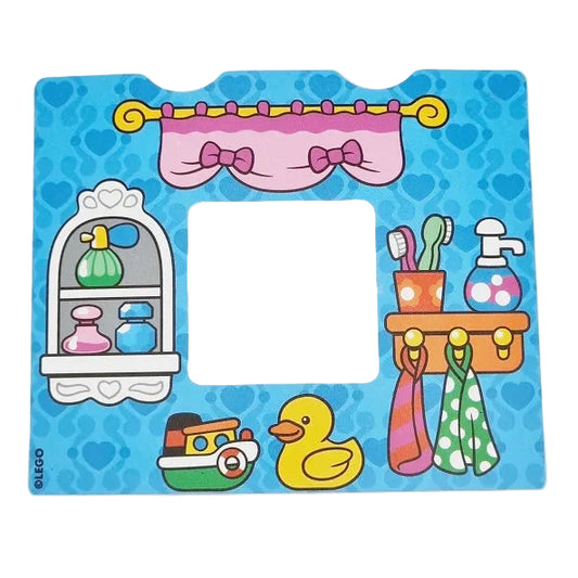 Lego Duplo Rückwand Badezimmer