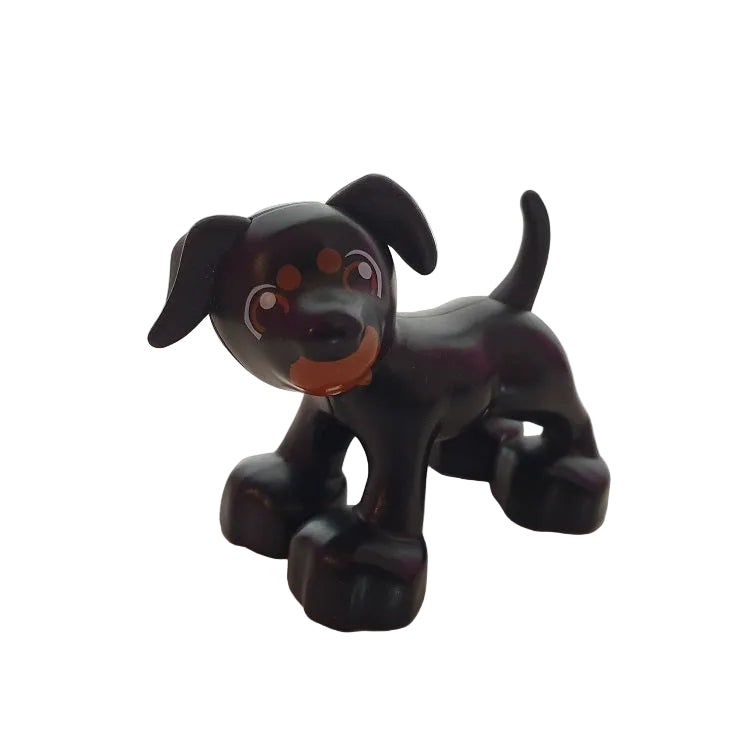 lego duplo hund einzeln einzelteile haustier bausteinjäger 1396pb02 schwarz polizeihund
