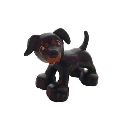 lego duplo hund einzeln einzelteile haustier bausteinjäger 1396pb02 schwarz polizeihund