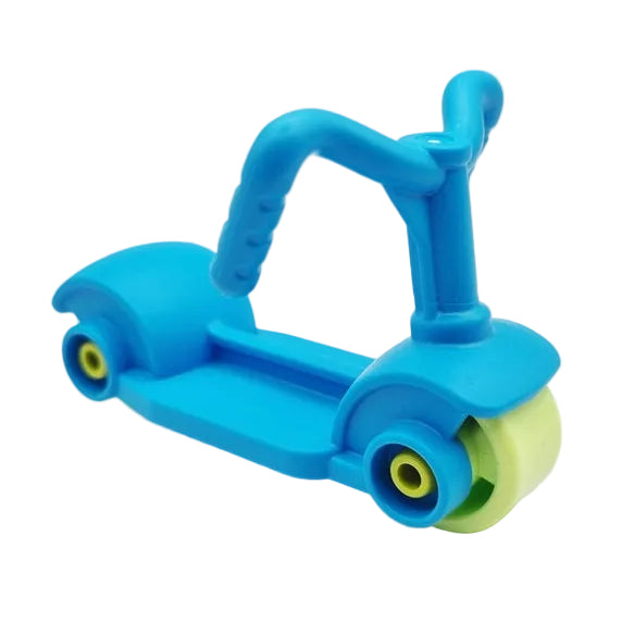 lego duplo fortbewegungsmittel einzeln einzelteile bausteinjäger selten 1968c01 roller azur lindgrün neu mittelblau blau türkis