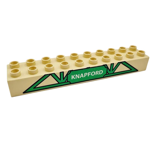 lego duplo bedruckt motivstein thomas freunde lokomotive 2291pb01 knapford 10x2 sand hell bahnhof
