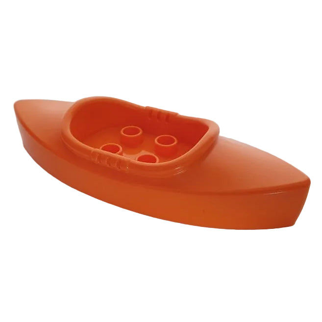 lego duplo boot einzeln einzelteile bausteinjäger kanu orange 