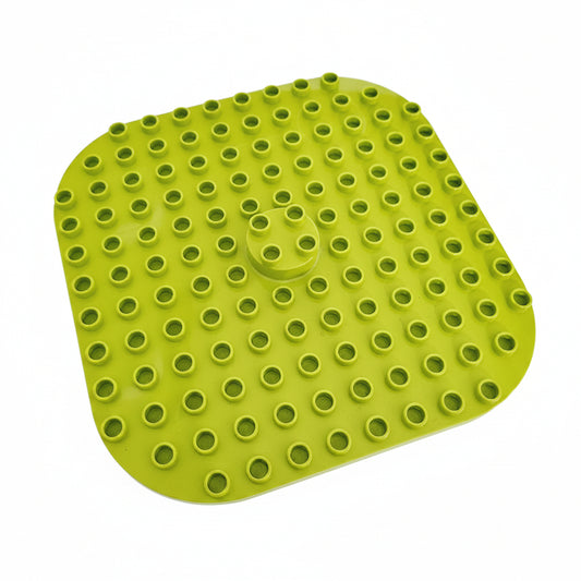 lego duplo platte 12x12 hellgrün abgerundete ecken