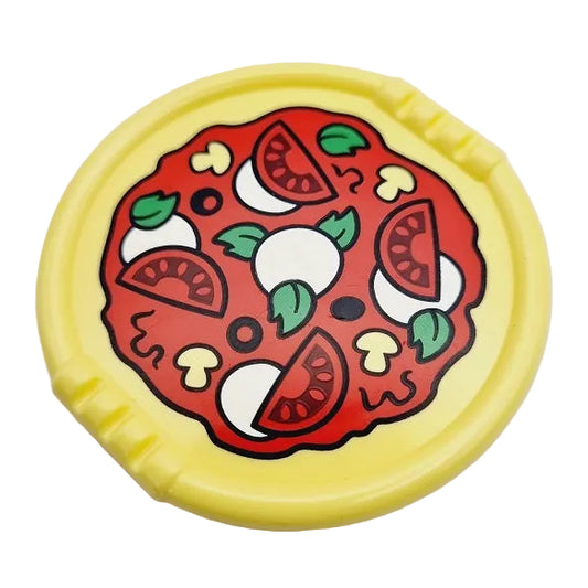 lego duplo lebensmittel essen restaurant pizza einzeln selten bausteinjäger mozzarella funghi pilze oliven oregano margherita
