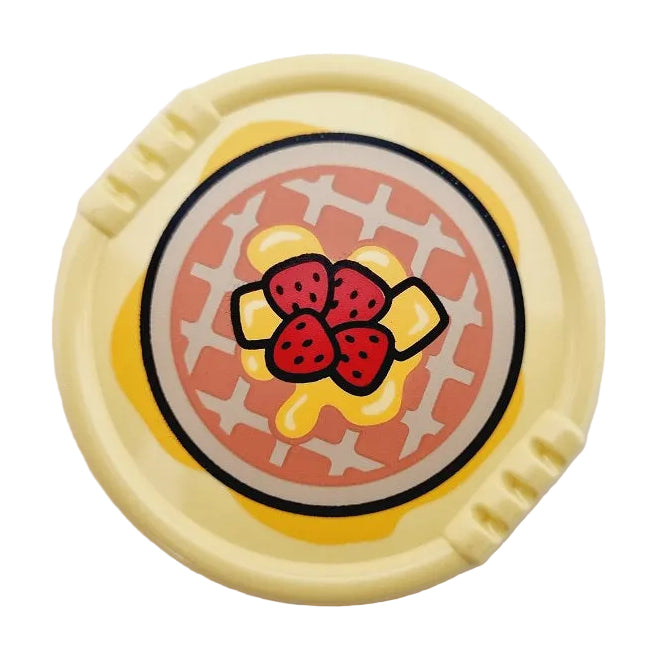 lego duplo essen lebensmittel backwaren bausteinjäger einzeln 27372pb05 waffeln erdbeeren marshmallows sauce