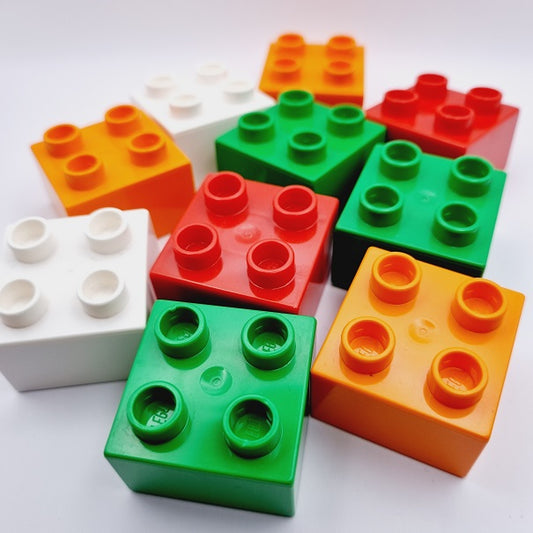 Lego Duplo 2x2 Bausteine im Sparset