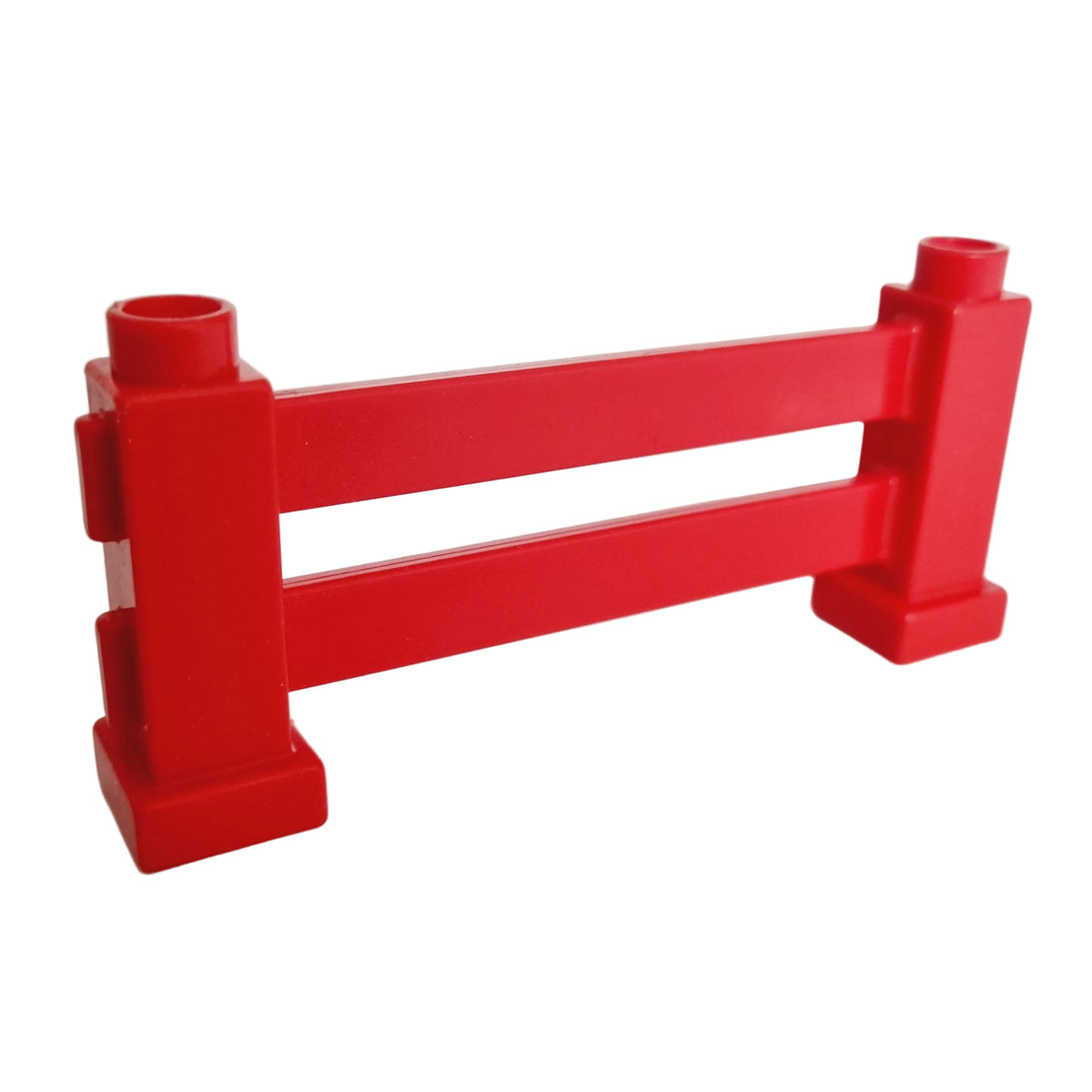 Lego Duplo eckiger Zaun rot