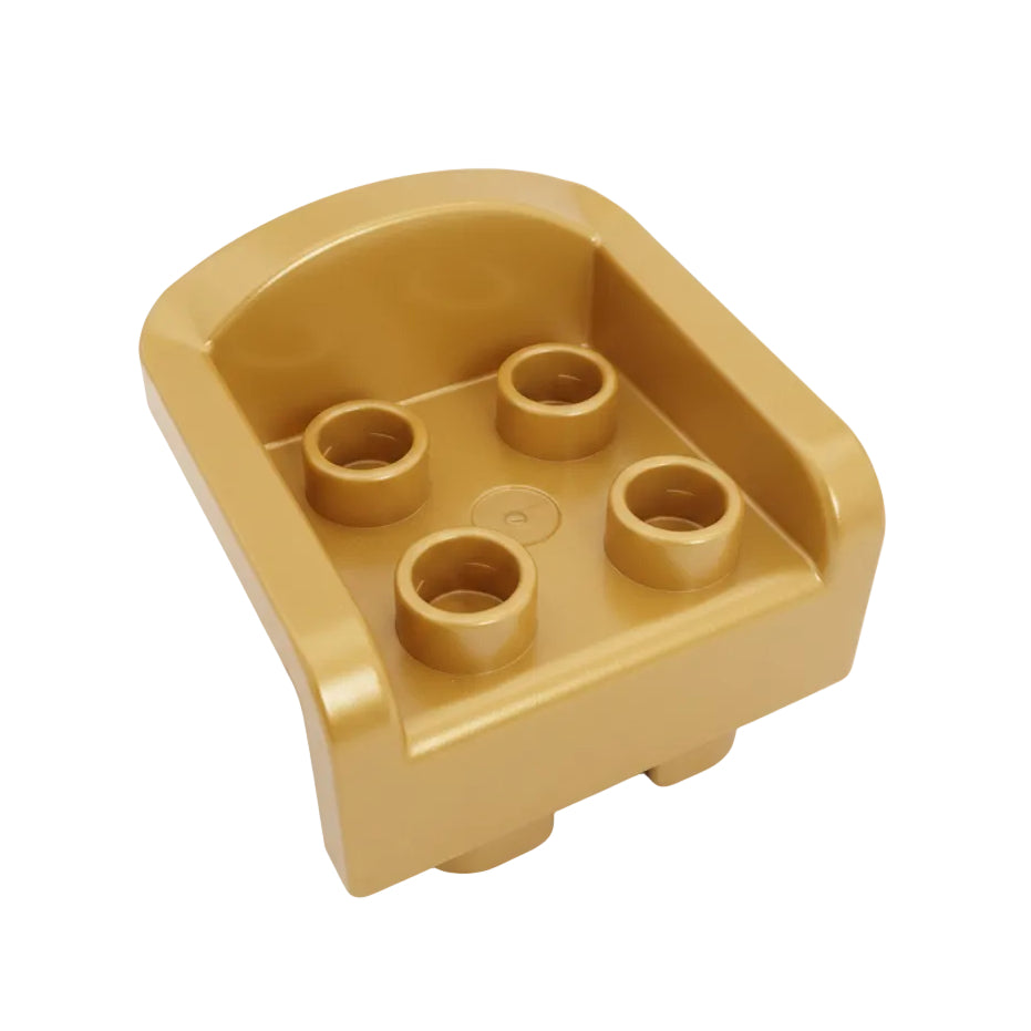 lego duplo möbel stuhl sitz sessel hocker einzeln einzelteile bausteinjäger 31065 gold thron armlehnen