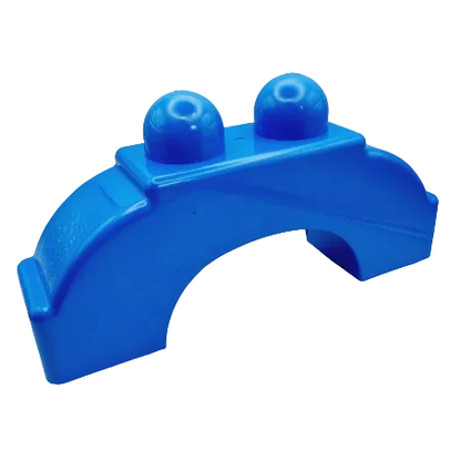 Lego Primo Brücke Bogen blau