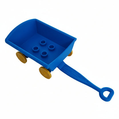 lego duplo fortbewegungsmittel einzeln einzelteile bausteinjäger selten 31285c01 bollerwagen handwagen wagen blau gelb holz winnie pooh xxl groß