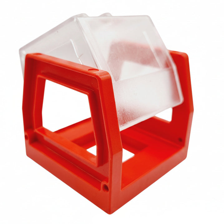 Lego Duplo Klappcontainer rot transparent