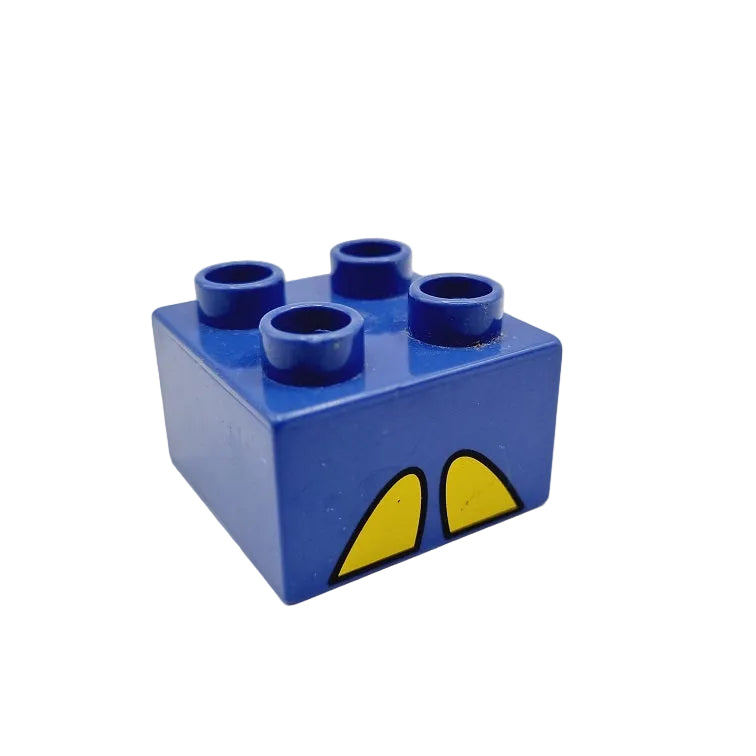 lego duplo bausteinjäger bedruckt motivstein 3437pb011 2x2 zehe fuß nilpferd lila einzeln einzelteile