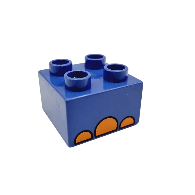 lego duplo bausteinjäger bedruckt motivstein 3437pb019 2x2 fuß zehe nilpferd hippo einzeln einzelteile